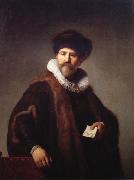 Rembrandt van rijn Nicolaes ruts Spain oil painting artist